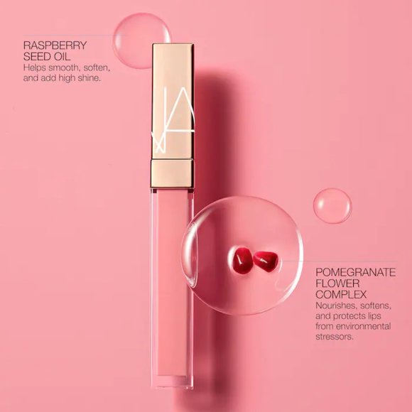 NIB ✅ NARS #NYMPHO Afterglow Lip Shine Gloss ✨ NEW IN BOX - Picture 5 of 9